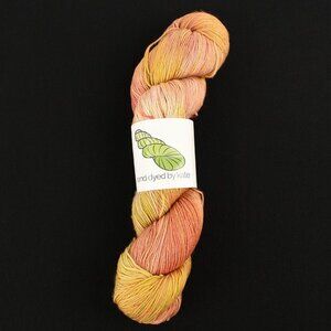 Hand Dyed By Kate Yarn Sock Weight Merino Nylon Blend Orchard